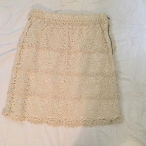 Loft lace skirt